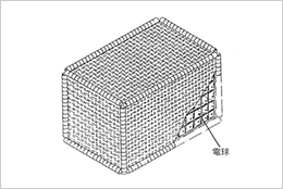 One of Yo Sato's many patented inventions (pictured: a bamboo box for shipping fragile goods)
