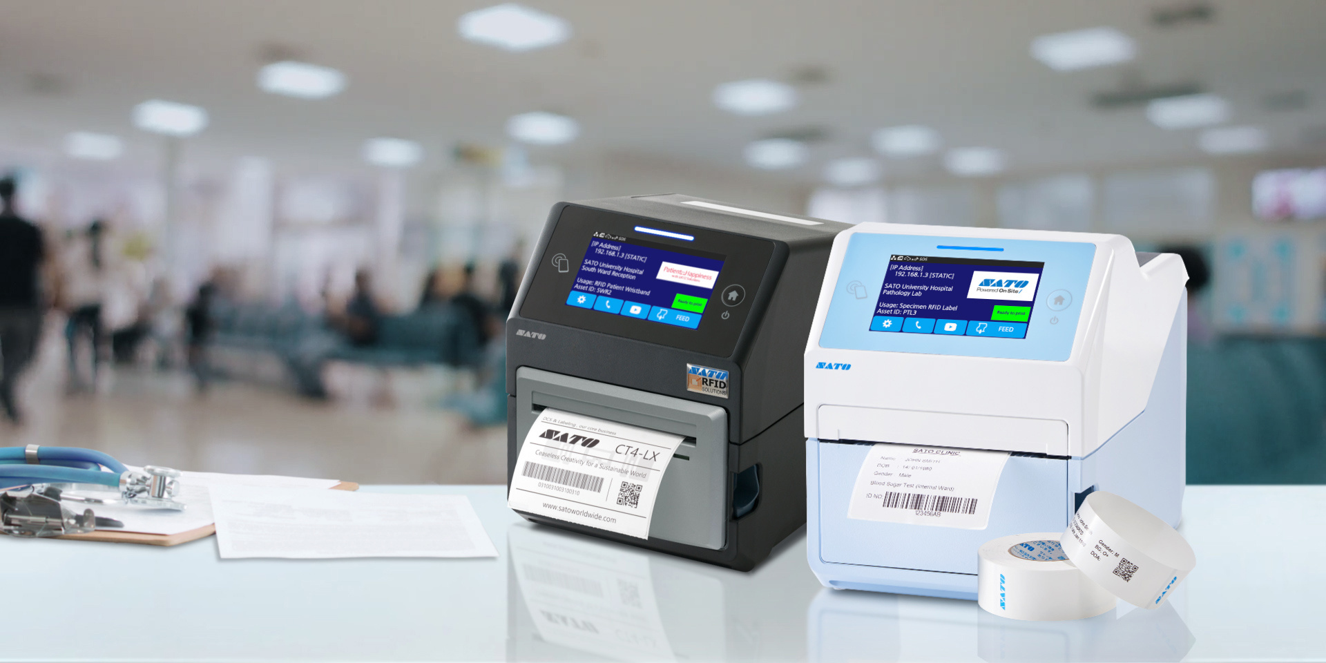 Streamline Hospital Workflows with Intuitive Display App for CT4-LX Desktop Label Printer