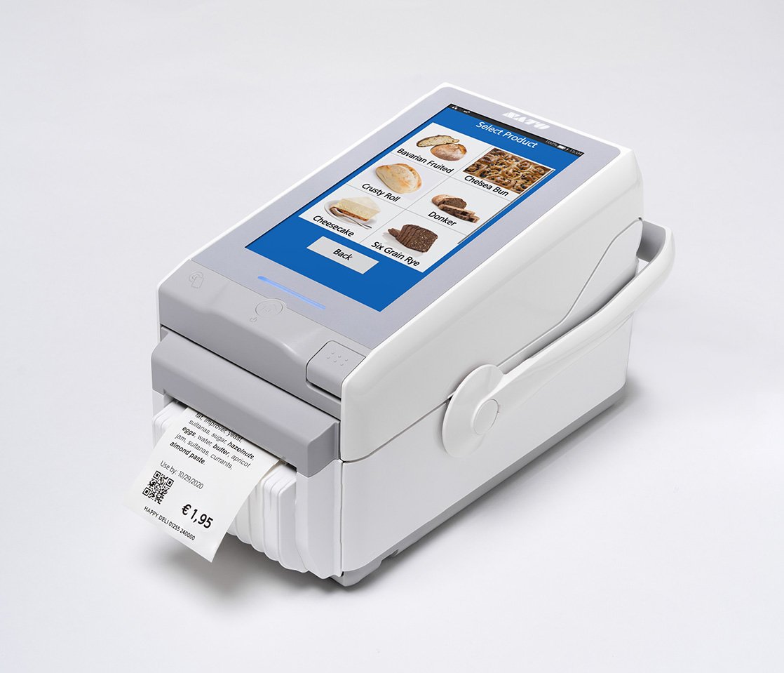 SATO FX3-LX Smart Label Printer with Linerless Label Cutter SATO FX3-LX Smart Label Printer with Linerless Label Cutter